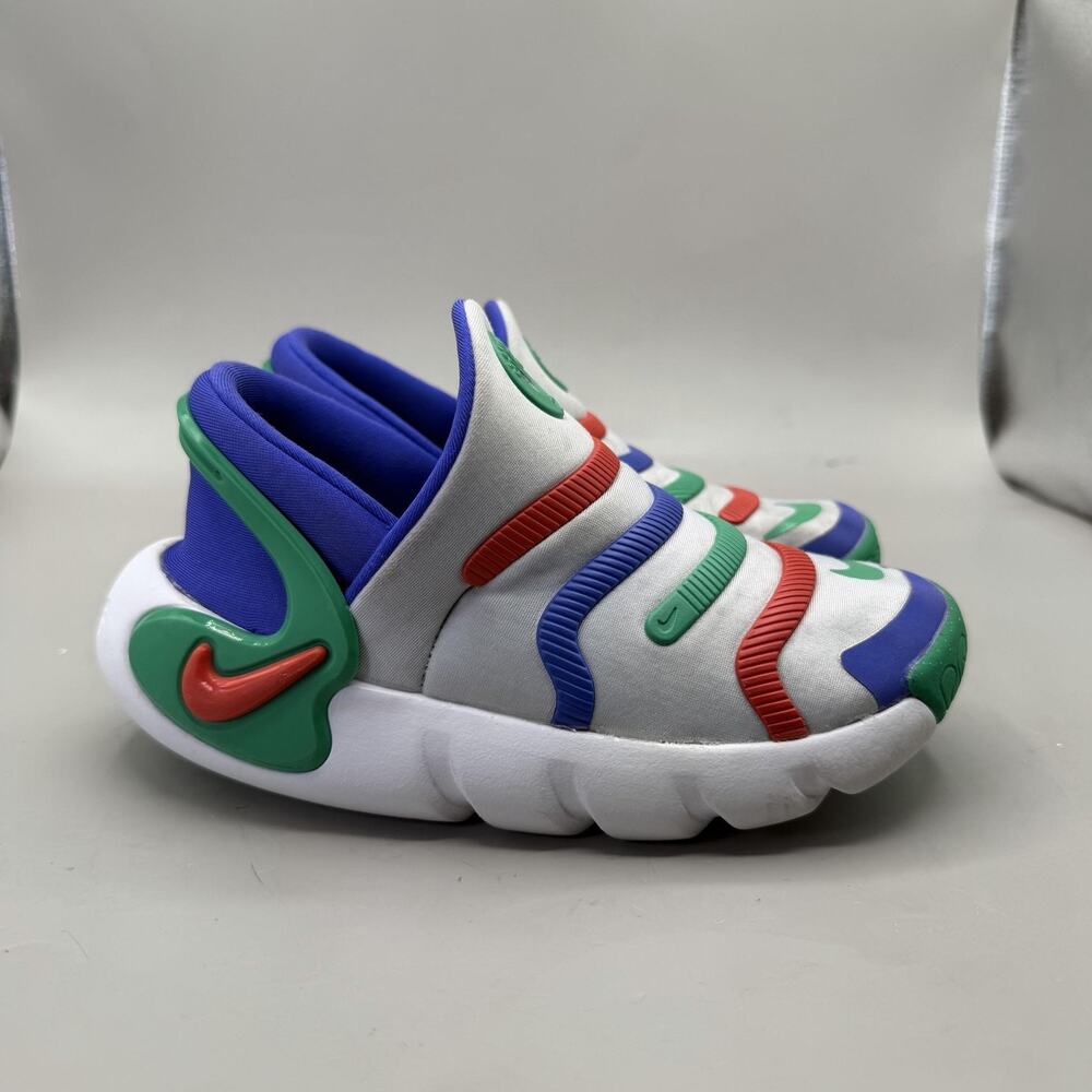 Nike Dynamo 2 EasyOn Shoes Kids Size 12C Multicolor Slip On Sneakers FD0553-002